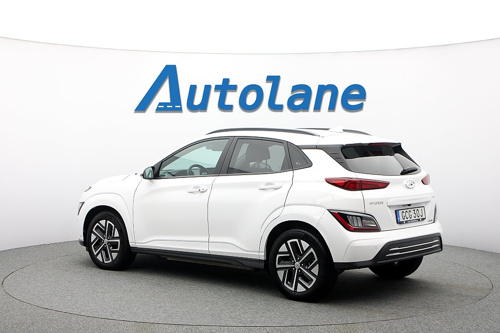 Hyundai Kona 64 kWh Advanced, B-kamera, HUD, Ventilerade, 204hk