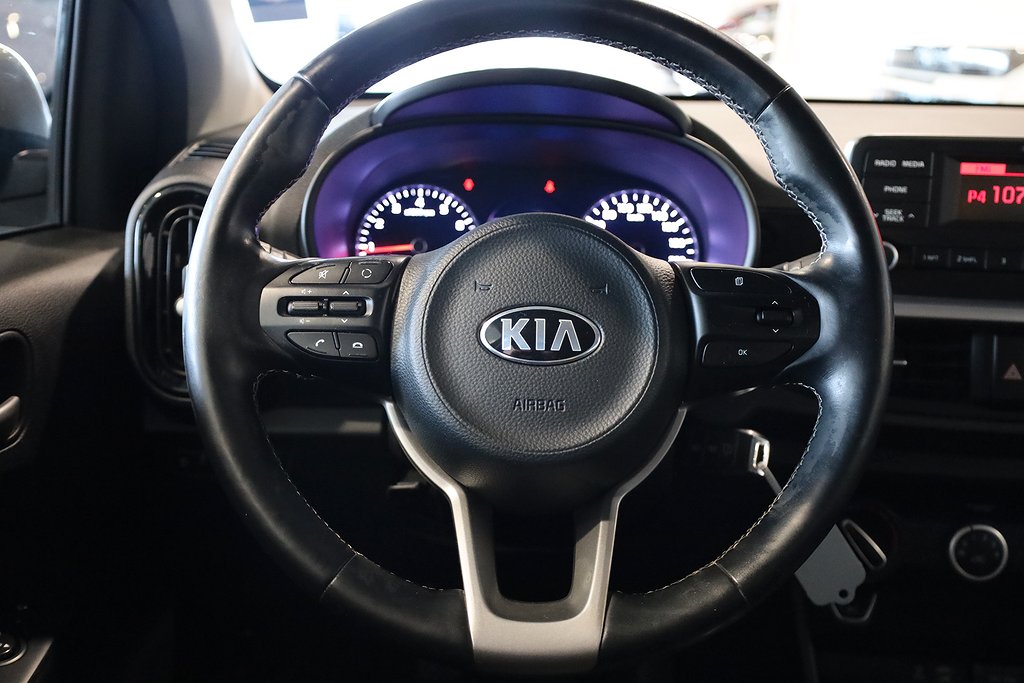 Kia Picanto 1,0 MPI 67HK Advance PDC Blåtand 2018