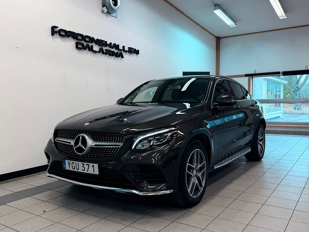 Mercedes-Benz GLC 220 d Coupé 4MATIC 9G AMG Line Dragkrok / Navi / Kamera