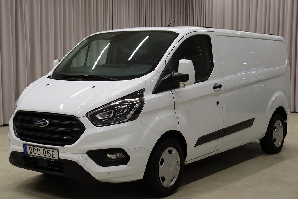 Ford Transit Custom L2 130HK Automat Drag Värmare Leasebar