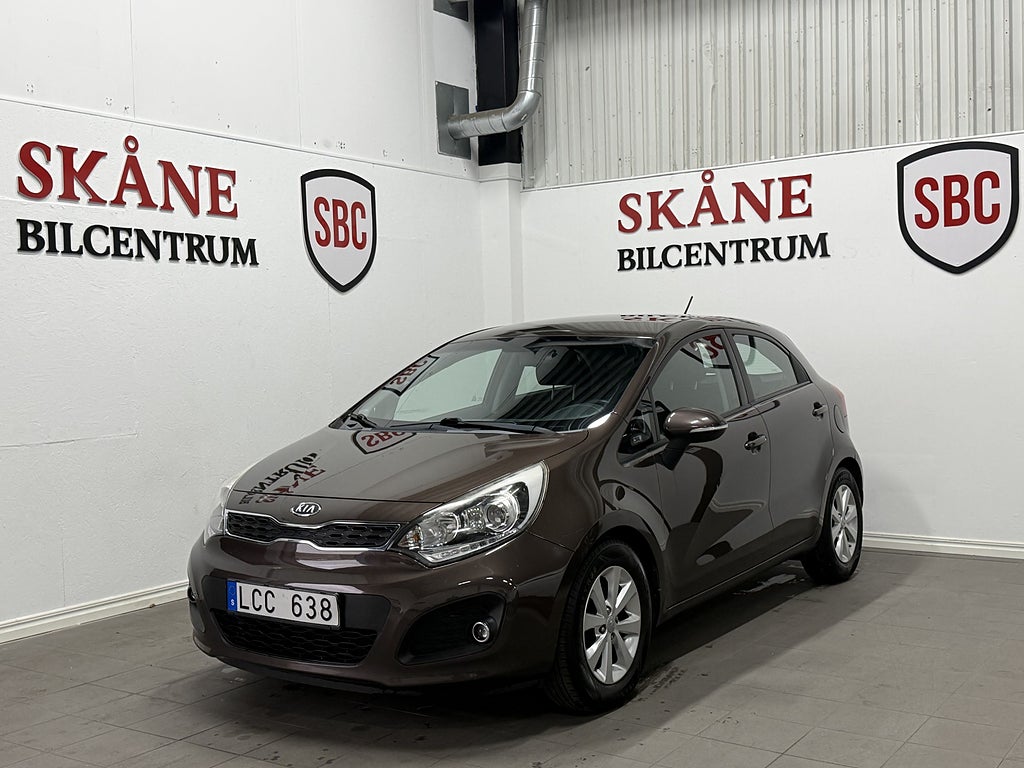 Kia Rio 5-dörrar 1.2 CVVT GLS/Ny servad