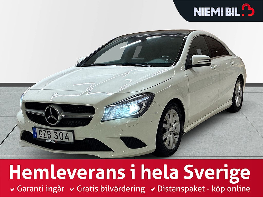 Mercedes-Benz CLA 220 d 4MATIC Panorama Dvärmare Bkamera Dragkrok Psensor S&V-däck