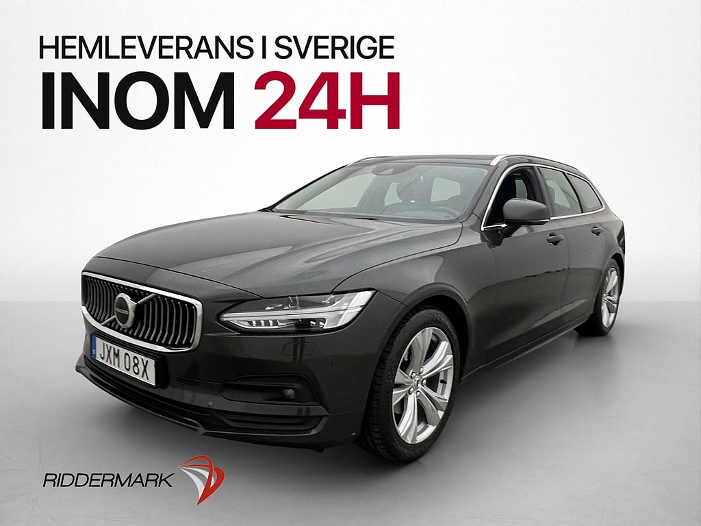 Volvo V90 D4 AWD Advanced Drag H/K Kamera Värmare CarPlay