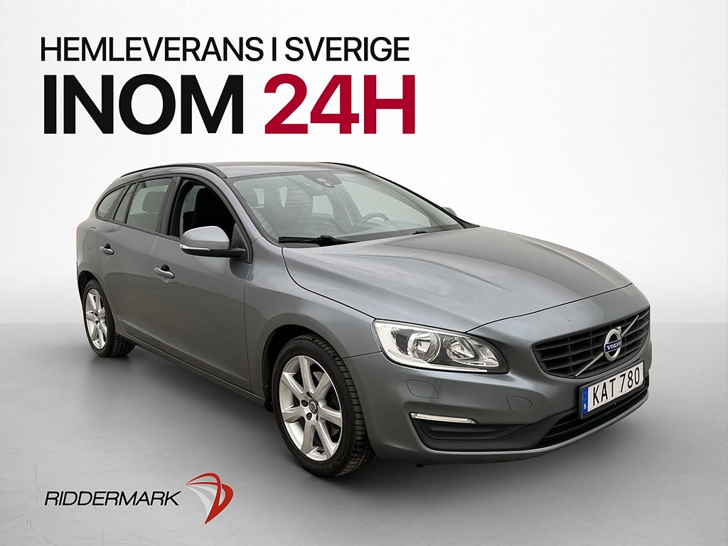 Volvo V60 D2 Kinetic Värmare Rattvärme Dragkrok Sensorer