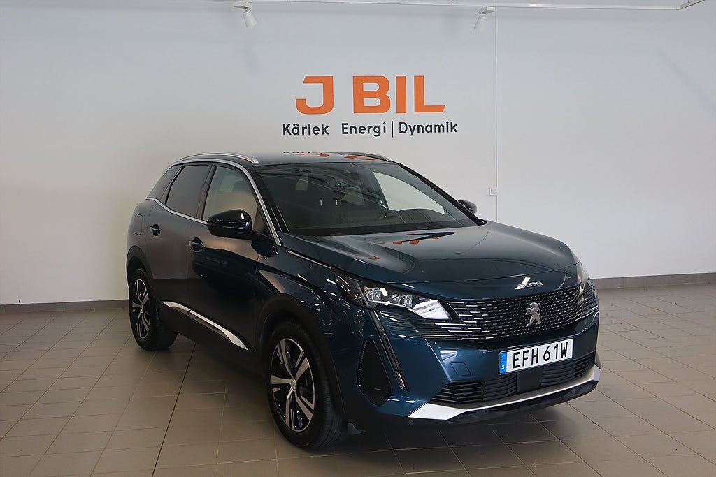 Peugeot 3008 GT 1.2 PT 130hk Aut - B-KAMERA, CARPLAY