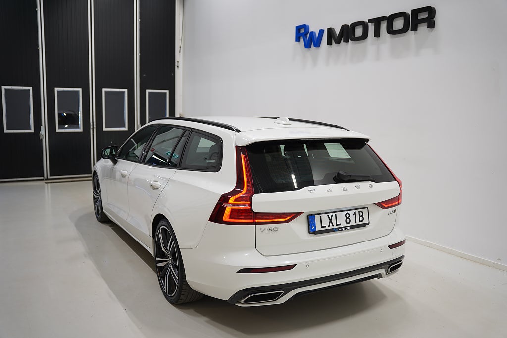Volvo V60 D3 Geartronic 150hk R-Design D-värmare VOC Skinn