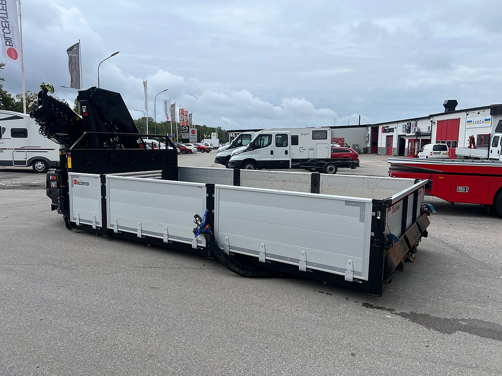 Övriga Kranflak Hiab 232-E5 kran & Schaktlucka