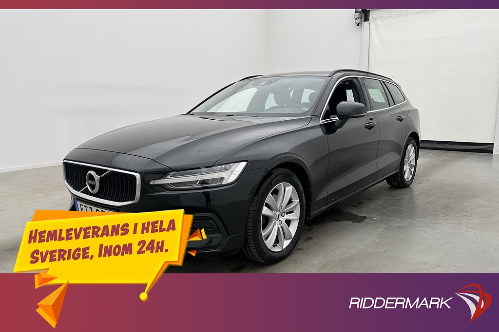 Volvo V60 B4 Advanced Värmare Kamera CarPlay Rattvärme MOMS