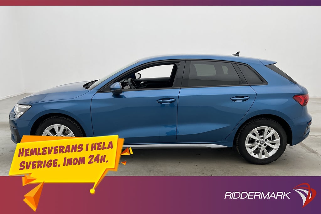 Audi A3 Sportback 30 TDI Cockpit Värmare Kamera Navi