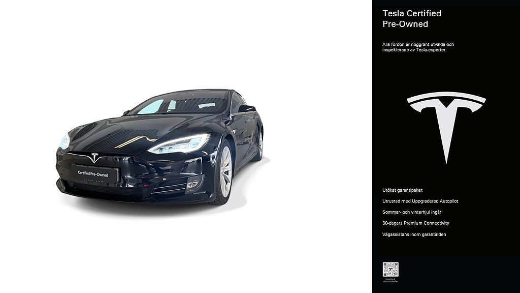 Tesla Model S Long Range AWD Certified Pre-Owned 3,84% ränta