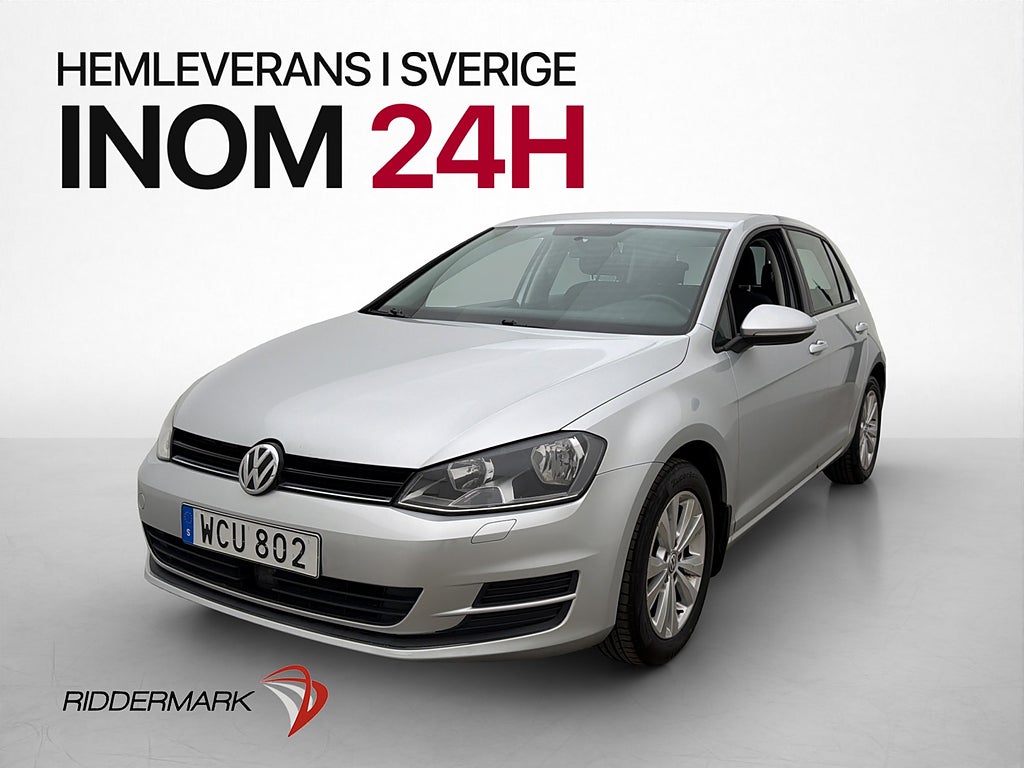 Volkswagen Golf 1.2 TSI 105hk Masters 0,50l/mil ISOFIX