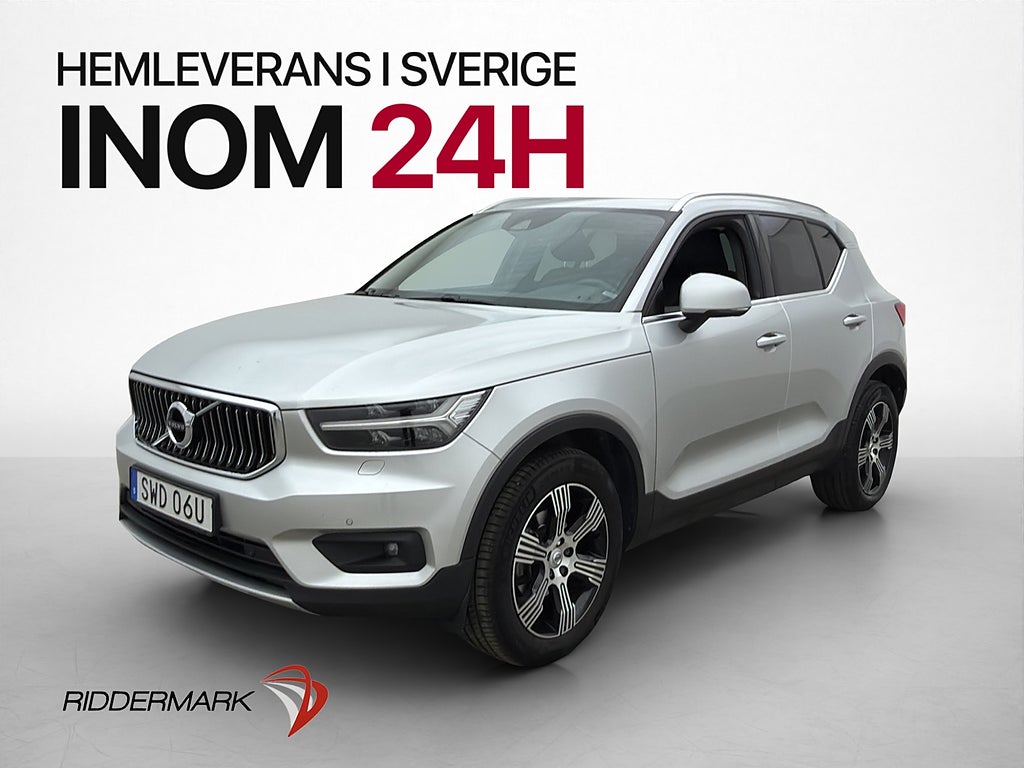 Volvo XC40 D3 Inscription VOC Kamera Skinn CarPlay Rattvärme