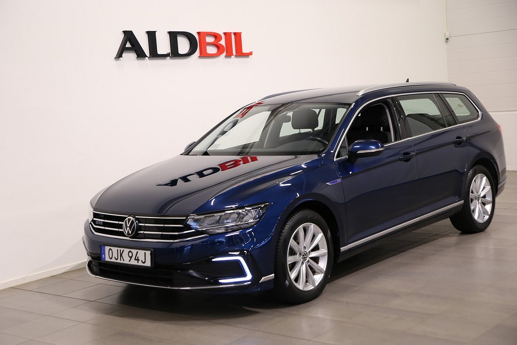 Volkswagen Passat GTE 218hk Plug-in Hybrid SC DSG / Dragpkt / Värm / Backkamera