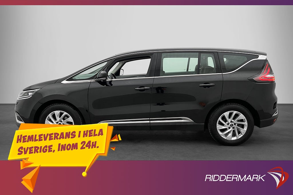 Renault Espace 1.6 dCi 160hk 7 Sits Drag Taklucka Navigator