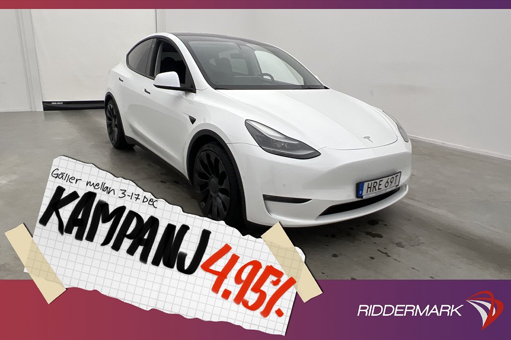 Tesla Model Y Performance AWD En-bruk Autopilo 4,95% Ränta