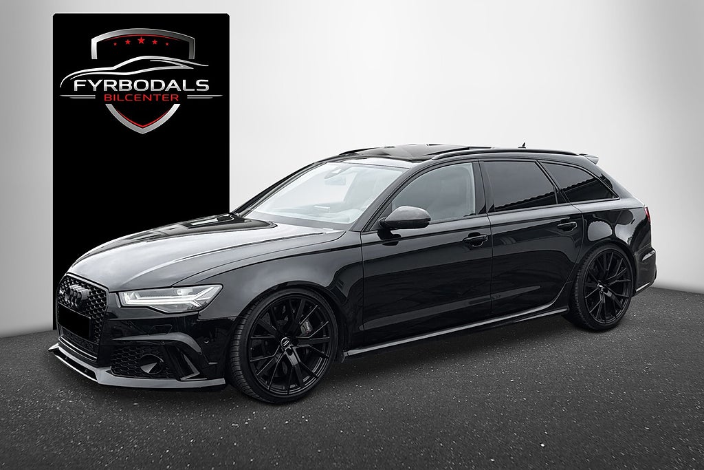 Audi RS6 Performance 605HK SVSÅLD MILLTEK **PÅKOSTAD 157.000KR**