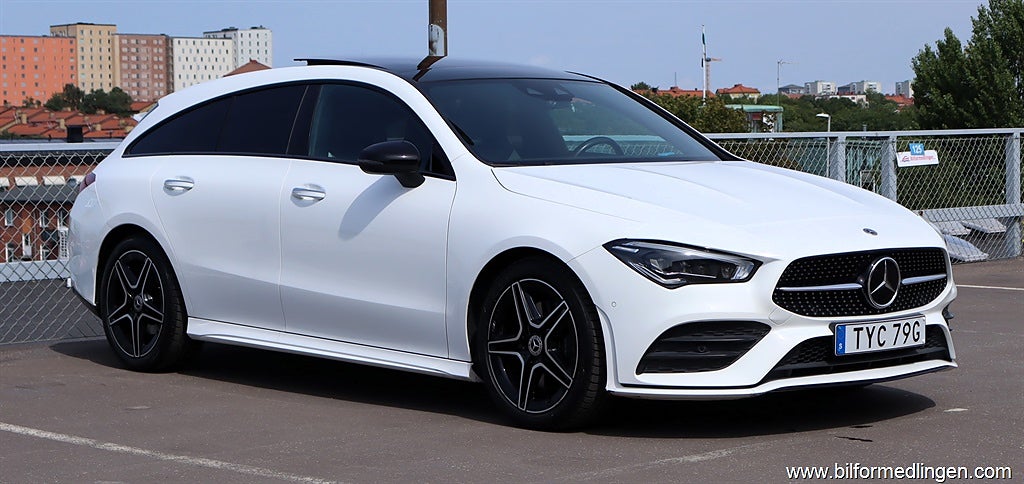 Mercedes-Benz A200 CLd 200 d Shooting Brake 1 ägare AMG Panorama