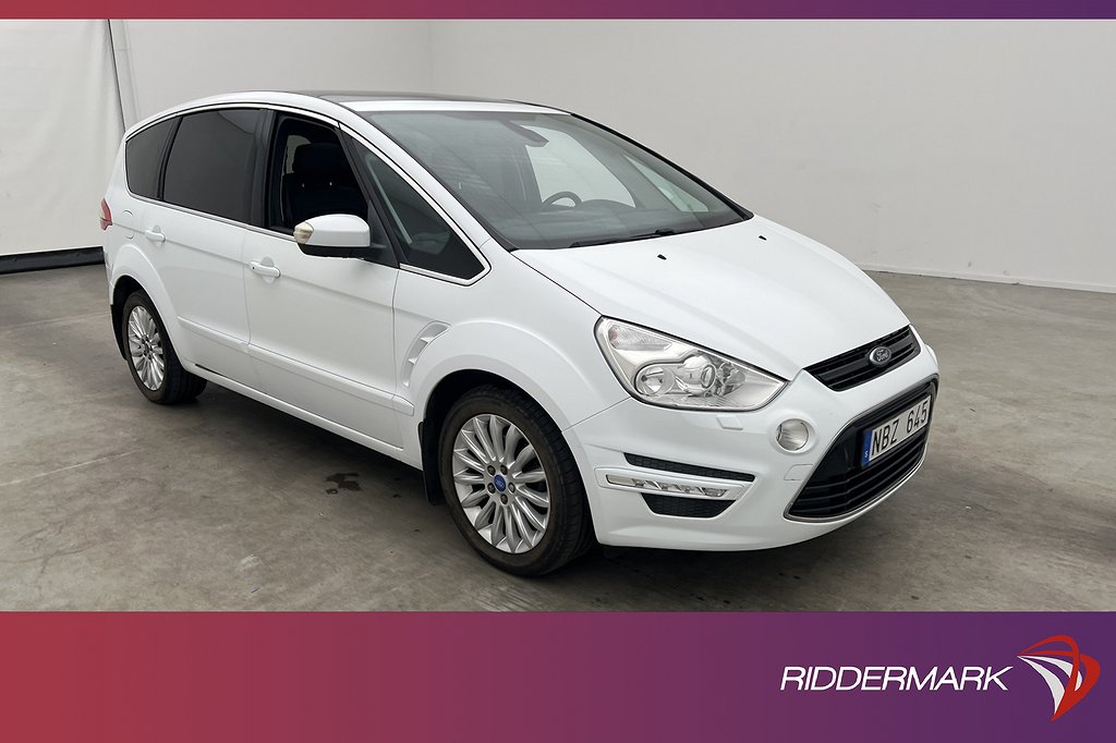 Ford S-Max TDCi 163hk Business 7-sits Pano Drag