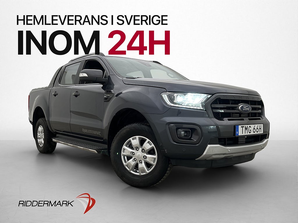 Ford ranger Wildtrak 213hk 4x4 Värm Drag Diff B-Kamera MOMS