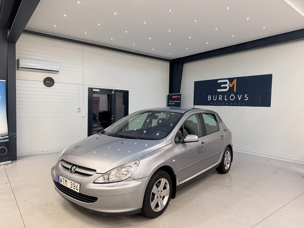 Peugeot 307 5-dörrar 2.0 XS Skinnsäte   Lågmilare 