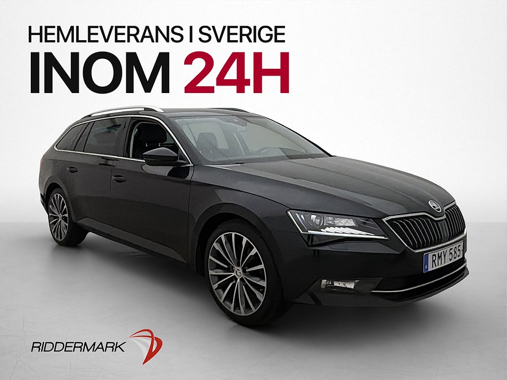 Skoda Superb TDI 4x4 Business Värmare Drag Kamera CANTON Nav