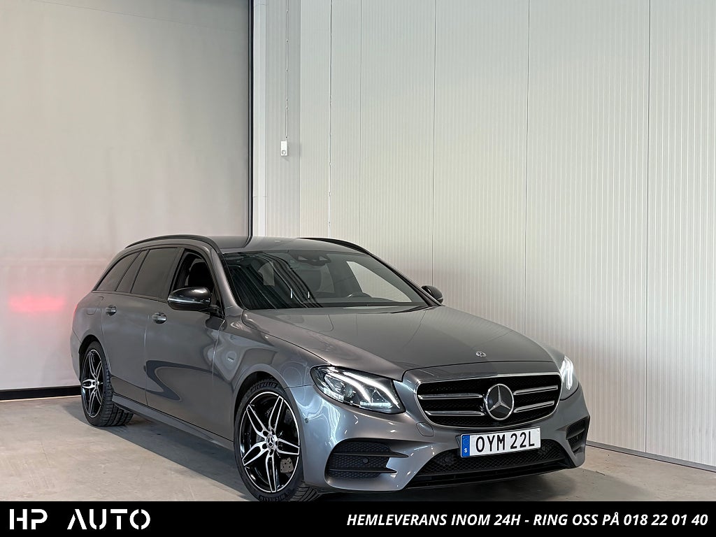 Mercedes-Benz E 200 d 160hk AMG Widescreen D-värm Drag Navi