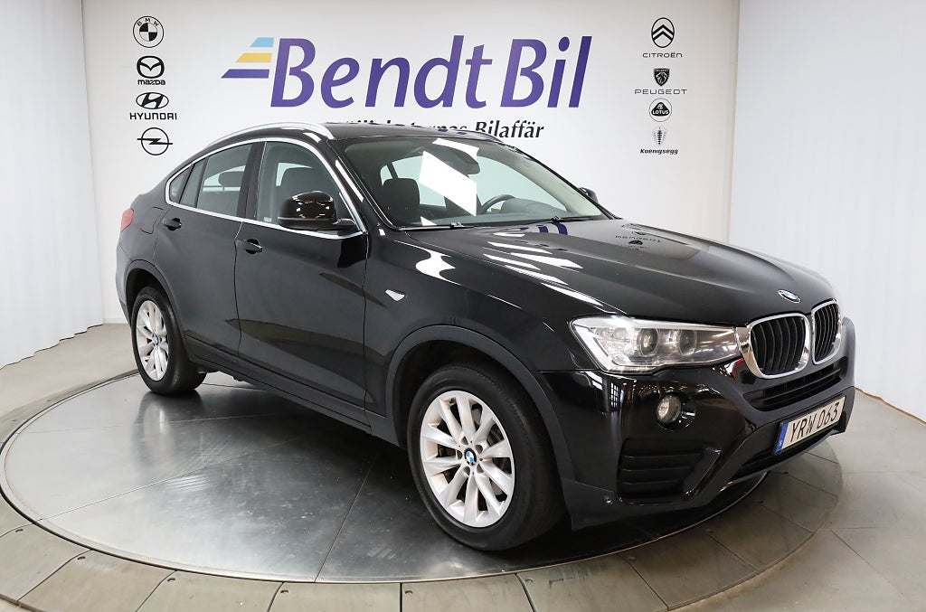 BMW X4 xDrive20d 190hk Model Sport |Dragkrok | HiFi 