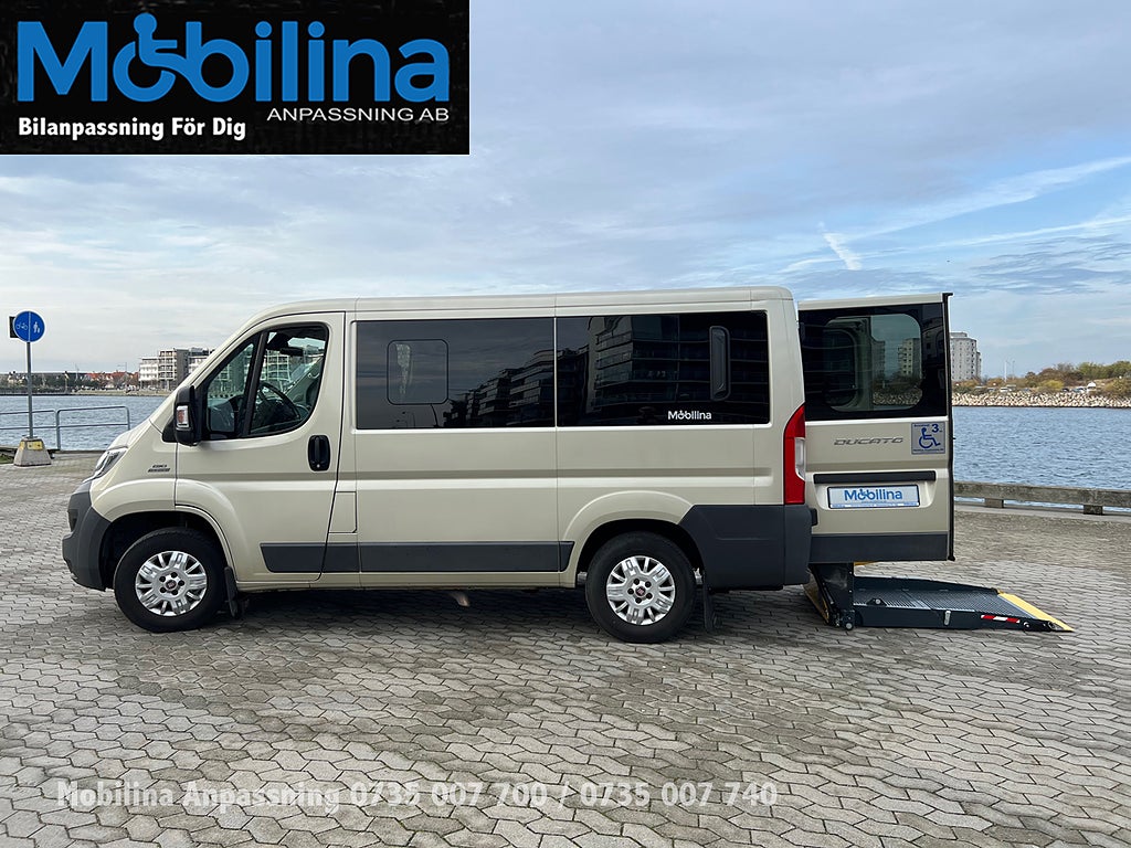 Fiat Ducato Handikappanpassad Rullstolsbil 