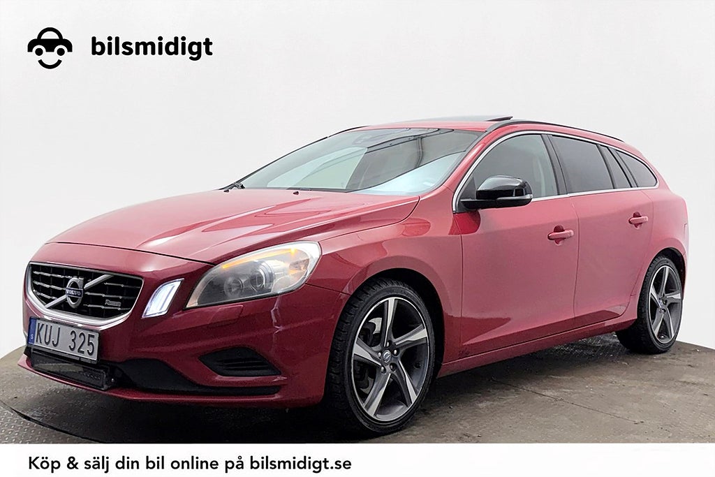 Volvo V60 D4 AWD R-Design Drag Läder Taklucka Keyless Värmare 163hk