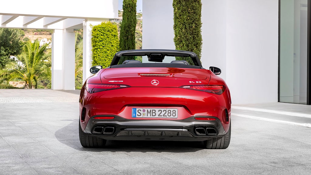 Nya Mercedes-AMG SL. Foto: Mercedes