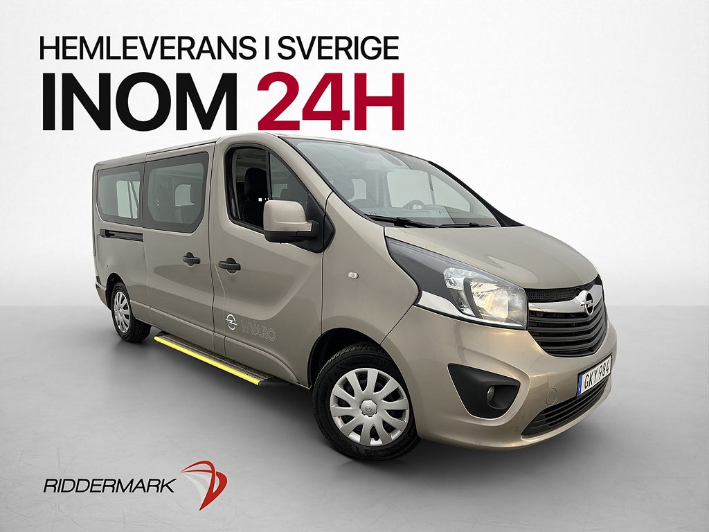 Opel Vivaro Lång 1.6CDTI B-Kamera 9-Sits Bluetooth 7450Mil