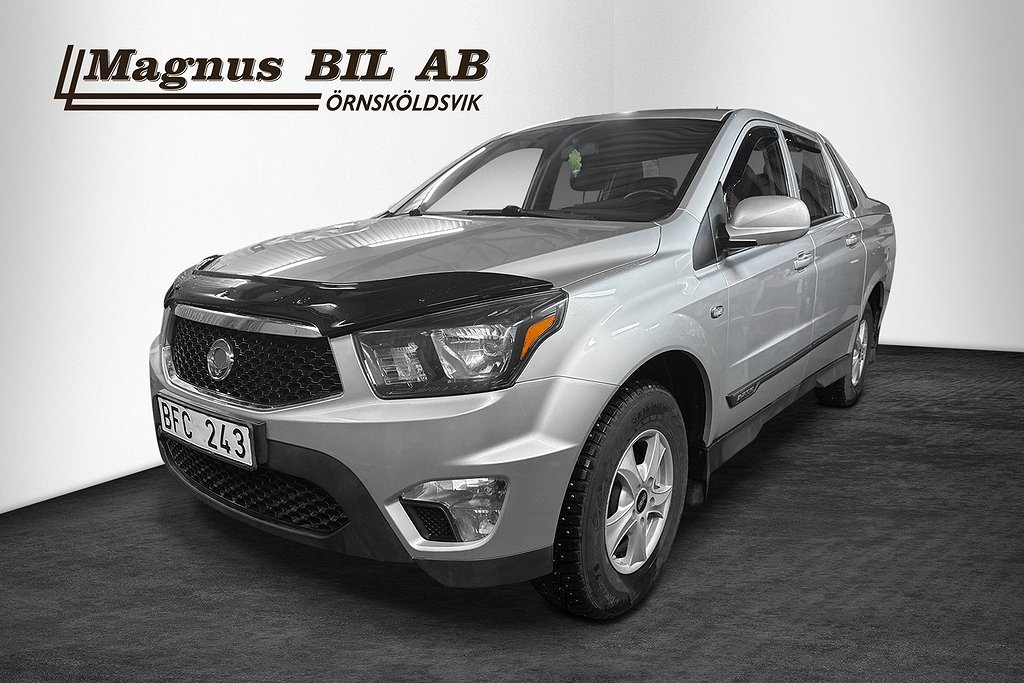 SsangYong Actyon Sports 2.0 e-XDi 4WD Aut Drag Sov Hjul 5,99% 