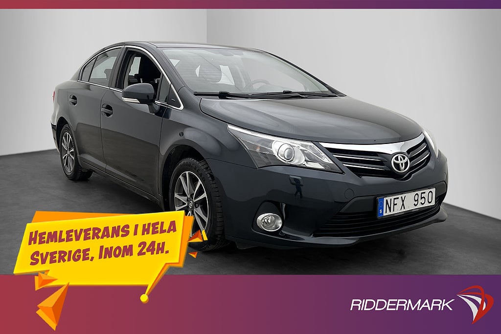 Toyota Avensis 124hk 2.0 D Business Kamera Bluetooth Drag