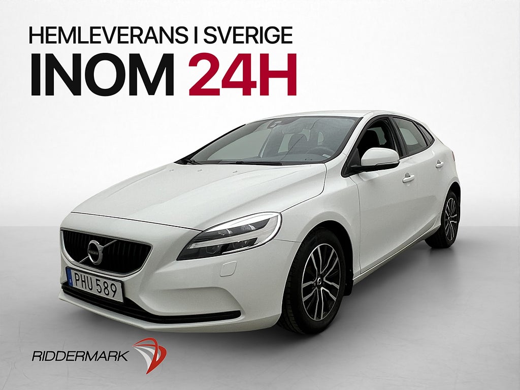 Volvo V40 T3 152hk Momentum VOC Sensorer Halvskinn BT