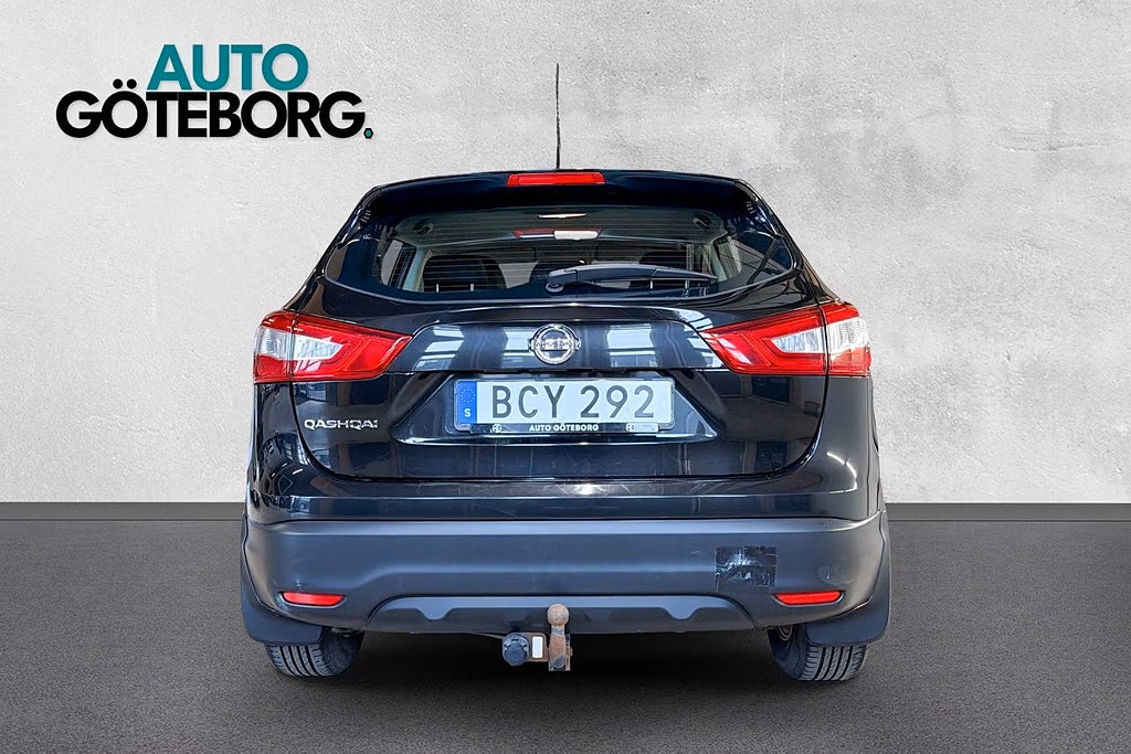 Nissan Qashqai 1.2 DIG-T Drag Välservad VISIA 3-Ägare NYBESIKTAD