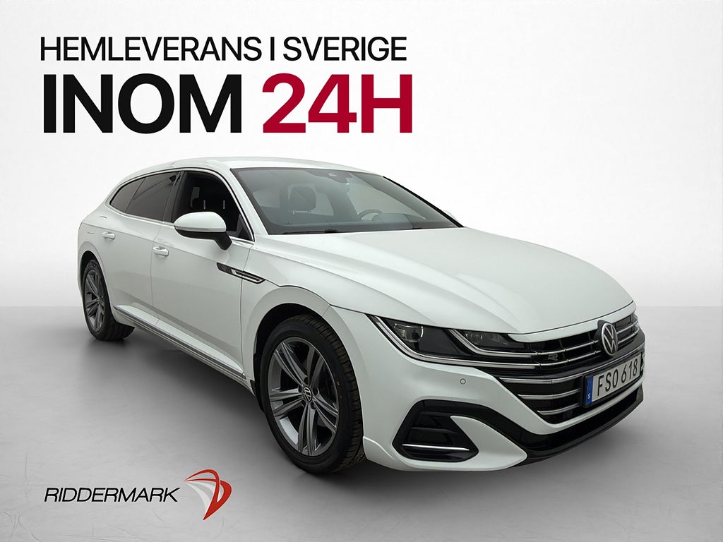 Volkswagen Arteon eHybrid 218hk R-Line Cockpit Kamera MOMS