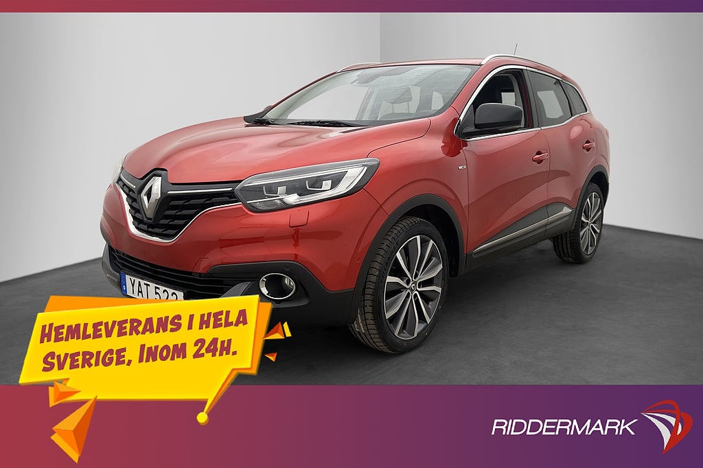Renault Kadjar 1.5 dCi 110hk BOSE Edition Kamera Navi Skinn