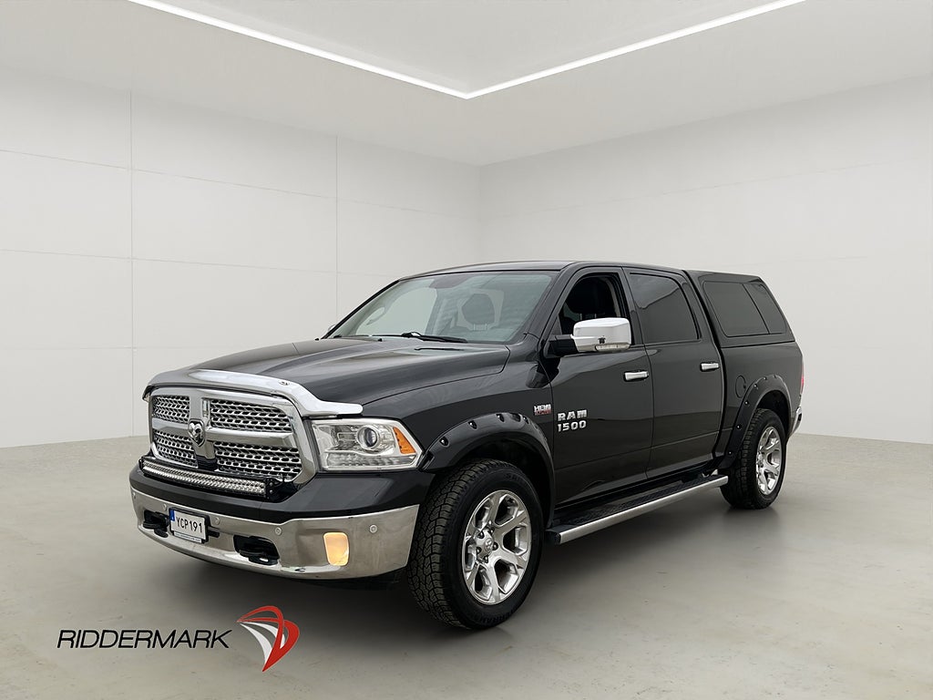 Dodge RAM 1500 Laramie V8 4x4 Luft L-Släde Kåpa Värmare Moms
