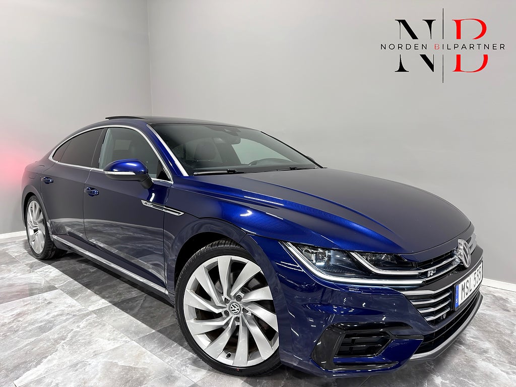 Volkswagen Arteon 2.0 TDI 4M GTS R-Line/Värmare/Drag/Pano/"Såld"