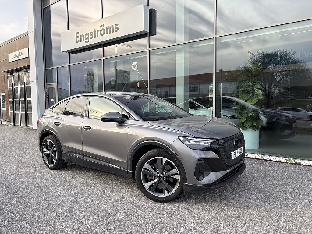 Audi Q4 Sportback e-tron 204HK Se Spec Nyinkommen