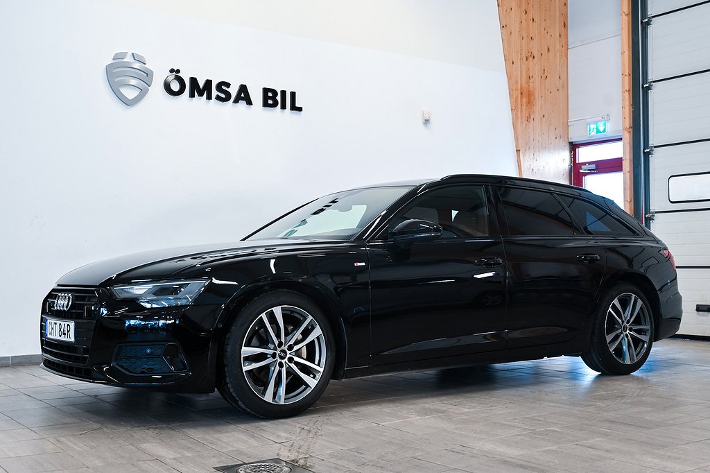 Audi A6 Avant 40 TDI S-Line Navi Värmare Drag Kamera 204hk