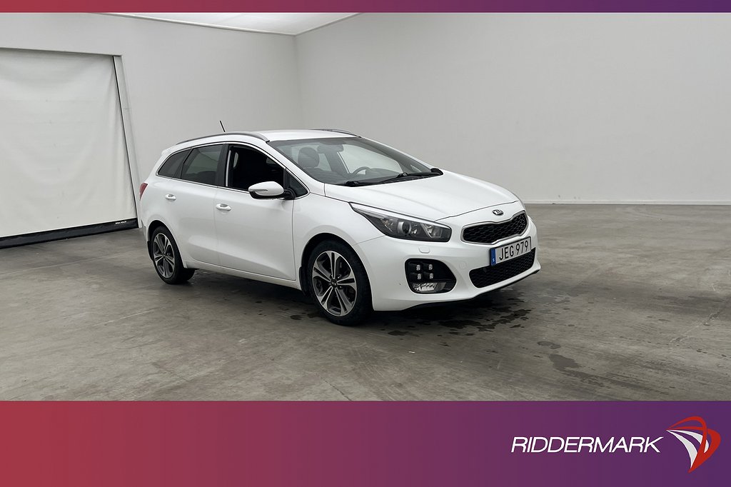 Kia Cee´d SW 1.6 CRDi 136hk GT-Line Värm Navi Sensorer Drag