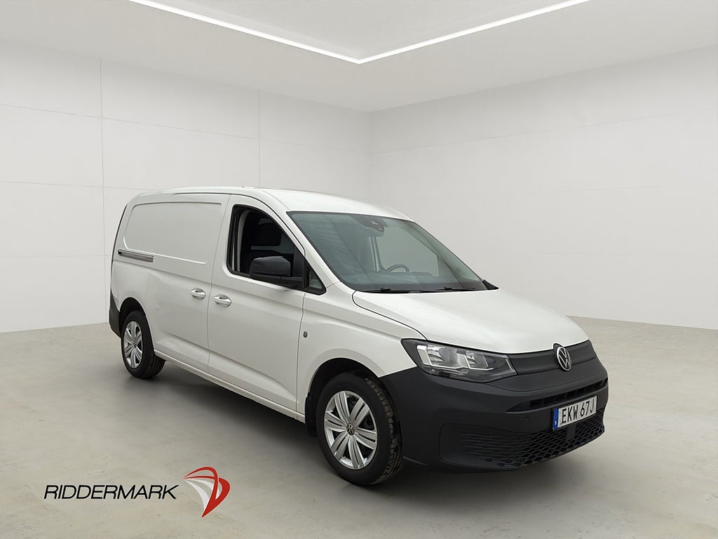 Volkswagen Caddy Maxi Cargo Värmare PDC Drag CARPLAY Moms