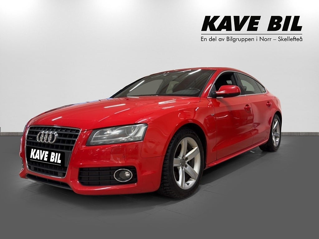 Audi A5 Sportback 2.0TDI quattro (V-hjul, Mok, Drag)