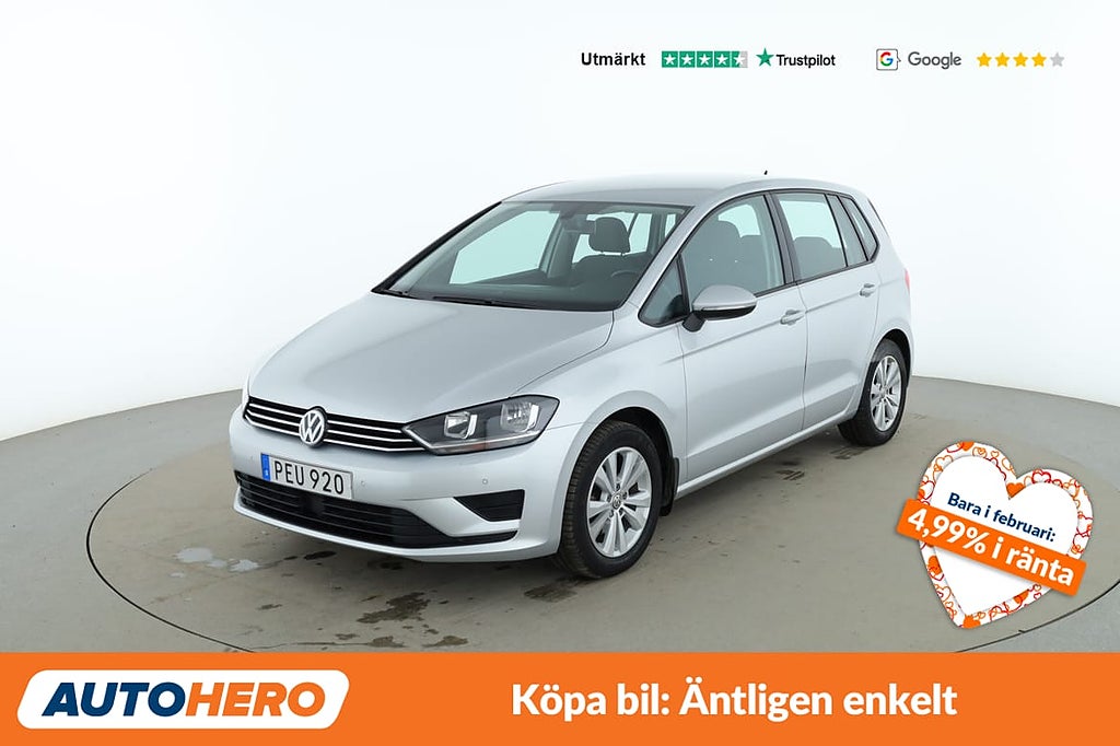 Volkswagen Golf Sportsvan 1.2 TSI / CarPlay, Dragkrok, Backkamera