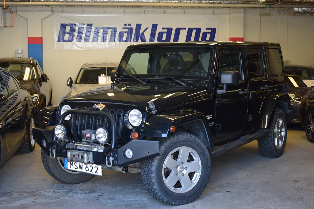 Jeep Wrangler Unlimited 2.8 4WD HARD TOP/SOFT TOP/VÄRM/DRAG/SKINN/S&V