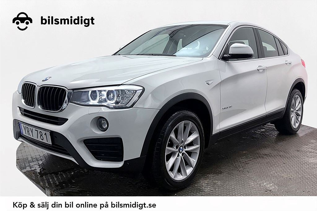 BMW X4 xDrive 20d Drag Navi Rattvärme P-Sens Kamkedja Delläder