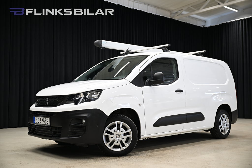 Peugeot Partner 102HK L2|Inredd|Pipetube|Drag|Värmare|EnÄgare|Leasbar