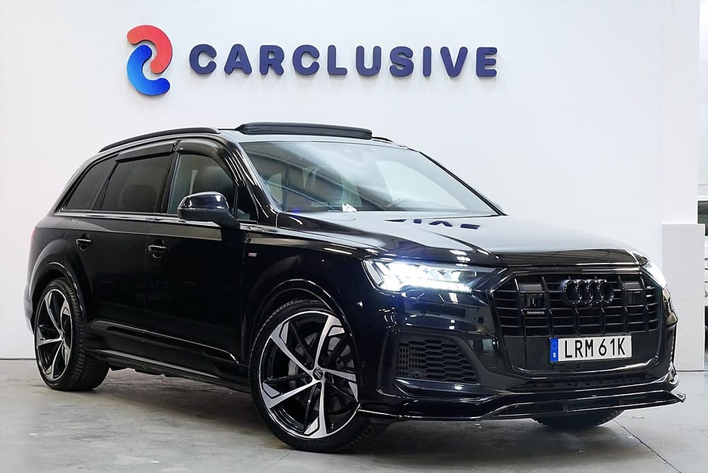 Audi Q7 55 TFSI quattro 7-Seater S-Line | 6538 kr/mån | Pan | 7sits | Vä