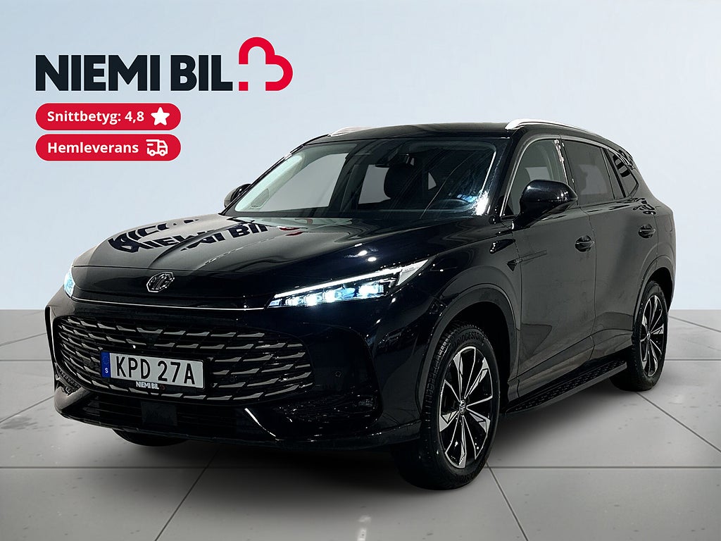 MG HS PHEV Luxury 360° GPS Pvärm Elbaklucka Skinn SoV MOMS